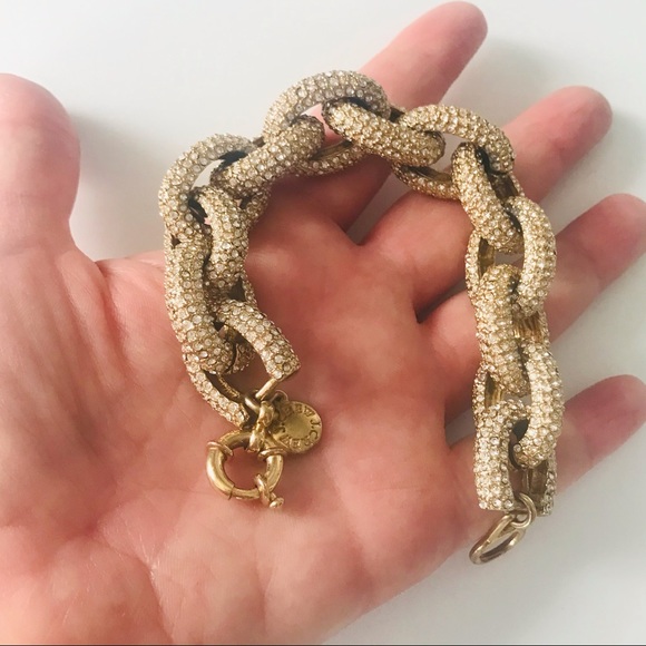 J CREW | Chunky Pave’ Bracelet - Picture 7 of 13